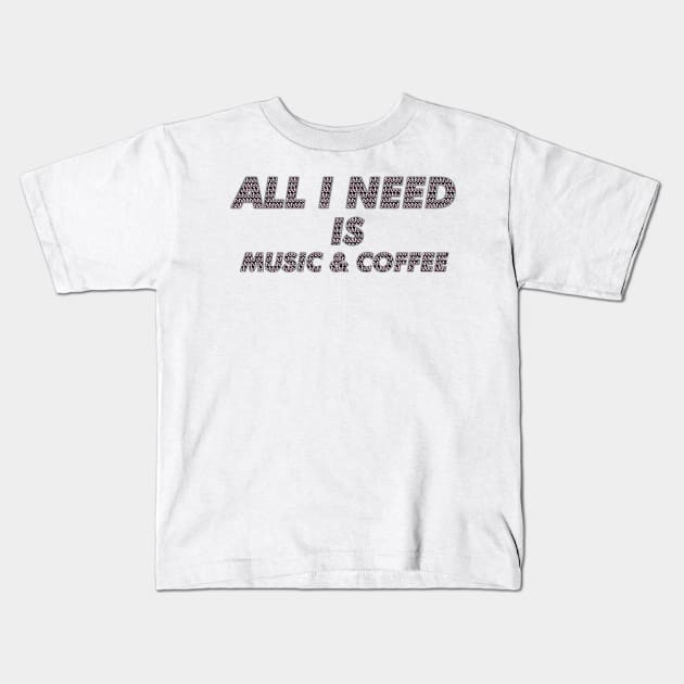 ALL I NEED (RADIOHEAD) Kids T-Shirt by QinoDesign